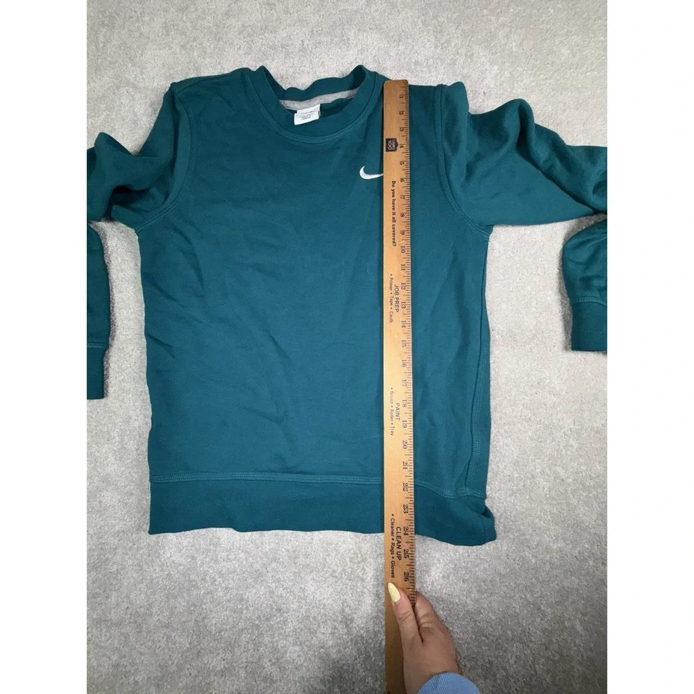 Nike Sportswear French Terry Sweatshirt Teal Green 637902-381 S